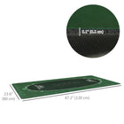 Soozier - Tapis de poker, 47 po L x 24 po l-Surface en feutre pour une utilisation fluide 