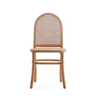 Manhattan Comfort - Paragon 1.0 Lot de 2 chaises de salle à manger rembourrées style industriel chic 17,52 po - Nature et Avoine-10