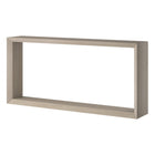 Hudson&Canal - Console Osmond 64" L - Blanc aulne-Le plateau de table a une capacité de poids de 50 lb