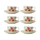 Maxwell & Williams - Wildwood Demi - Tasse et Soucoupe - 100 ml - Ensemble de 2 - Paquet de 6-Lave-vaisselle