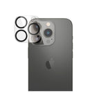 PanzerGlass - Protecteur d'objectif de caméra pour iPhone 14 Pro/14 Pro Max - Transparent-Votre appareil photo et vos objectifs sont à l'abri des chutes accidentelles sur les sols durs, des chocs contre les angles vifs et du craquement des clés dans votre poche