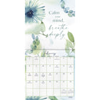 DateWorks - 2026 Calendrier Mural 16 Mois - 12 po x 12 po - Chanson Murmurée - Anglais -Inspirante