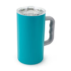 General Supply Goods + Co - Tasse à café avec poignée 600 ml - Sarcelle -Isolé sous vide