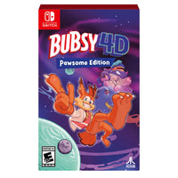 Bubsy 4D: Pawsome Edition pour Nintendo Switch-PLATEFORMER 3D INTERGALACTIQUE : Explorez des mondes intergalactiques à thème, qui s’achèvent tous par un combat de boss face à un BaaBot. Que demander de plus ?