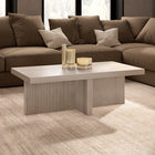 Hudson&Canal - Table basse rectangulaire Boden (112 cm de largeur) - Blanc aulne-Caractéristiques assemblage facile