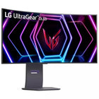 LG - Moniteur gaming incurvé 39 po UltraGear OLED 800R | 21:9 Ultra-WQHD 240 Hz, DisplayHDR True Black 400-Vitesse de jeu OLED exceptionnelle jusqu'à 240 Hz et temps de réponse de 0,03 ms