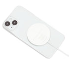 Powerology - Socle de chargeur de 5 pi avec MagSafe - Blanc-Recharge rapide de 15 W