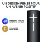 Ultimate Ears - MEGABOOM 4 enceinte Bluetooth portable étanche, Noir actif-Magic Button: lecture, pause, piste suivante et contrôle de votre service de streaming- configurez des playlists en un clic sur des plateformes telles que Spotify, Amazon Music sous Android ou Apple Music sous iOS