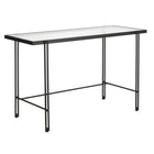 Hudson&Canal - Bureau Inez 48" - Bronze noirci-Un design contemporain moderne pour votre entrée, votre salon, votre bureau et plus encore