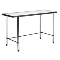 Hudson&Canal - Bureau Inez 48" - Bronze noirci-Un design contemporain moderne pour votre entrée, votre salon, votre bureau et plus encore
