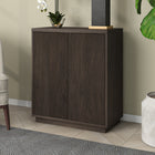 Hudson&Canal - Meuble d'appoint Alston 28 po de largeur - Brun aulne-La base, le dessus et les étagères sont fabriqués en MDF robuste avec une finition brun aulne