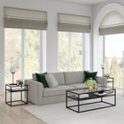 Hudson&Canal - Table d'appoint carrée Ada 20 po de largeur - Bronze noirci-Nettoyer avec un chiffon doux et sec, sans produits chimiques agressifs ni produits de nettoyage abrasifs