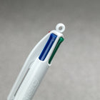 BIC - Stylos à bille à 4 couleurs Original et Fashion - rétractables - 1.0 mm - Paquet de 3-Stylos rétractables avec corps large et confortable et attache en plastique