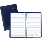 Staples - Agenda quotidien 2025 - 8 po H x 4 7/8 po L - Couleurs Assorties - Bilingue-Calendriers passe, present et futur dans le bas des pages