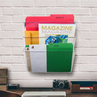 Classeur mural transparent de Storex, paquet de 2-4