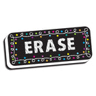Ashley Productions - Effaceur magnétique pour tableau blanc, œillets pour craie, 5 x 12,7 cm, lot de 6-Aimant intégré pour une utilisation facile sur les tableaux blancs magnétiques