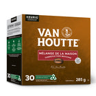 Van Houtte - Capsules de café K-Cup moyennes décaféinées Original House Blend - Torréfaction moyenne - Paquet de 30-TORRÉFACTION : Ce produit de Van Houtte est fait de grains de café provenant d'un approvisionnement 100 % responsable.