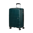 American Tourister - Surftime Spinner - Moyen - sarcelle métallique-Le matériau ABS robuste est capable de résister aux rigueurs des voyages.