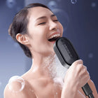 Jomoo - Enceinte de douche Bluetooth karaoké - Gris sidéral-Connectivité Bluetooth 5.3 avancée : Garantit une connexion sans fil rapide et stable avec votre téléphone intelligent pour une diffusion fluide