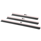 WeatherTech - Améliore l’adhérence dans les escaliers avec StairEdge - 44 po - Noir - Paquet de 5-Il est facile à installer et peut être découpé pour s’adapter parfaitement à chaque espace.