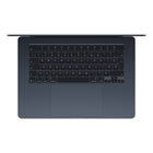 Apple - Portatif MacBook Air 15 po - Puce M4 - SSD 256 Go - Mémoire unifiée 16 Go - Minuit - Français-Conçu Pour Apple Intelligence - Apple Intelligence est un système d’intelligence personnelle qui vous aide à écrire, à vous exprimer et à en faire plus sans effort. Avec des protections de la vie privée révolutionnaires veillant à ce que personne d’autre n’ait accès à vos données – pas même Apple. Apple Intelligence à venir en français début avril