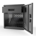 Luxor - Armoire de recharge modulaire verrouillable pour 10 appareils – tablettes/ordinateurs portables (alimentation CA, jusqu’à 13 po)-Les compartiments rembourrés protègent les appareils contre les égratignures