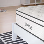 Modway - Jenna 12 po Ressorts et mousse Matelas simple-Barrière en polyester résistante au feu