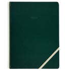 General Supply Goods + Co - Cahier de notes de tous les jours - Vert-Cahier de notes format B5 (19 cm L x 25 cm H) avec dos enveloppé de lin