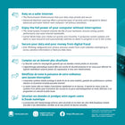 ESET - NOD32 Antivirus - 10 appareils - Abonnement d'1 an [téléchargement]-Une protection simple et fiable. Protégez vos données personnelles contre les rançongiciels et le hameçonnage grâce à une sécurité Internet facile à utiliser.