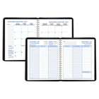 Staples - Agenda hebdomadaire/mensuel 2027 - 8 3/4 po H x 6 7/8 po l - noir - bilingue-Couverture noire