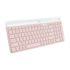 Logitech - K585 Clavier fin sans fil multi-appareils - Rose-Un design fin, moderne et minimaliste, qui fait de votre clavier un atout visuel qui sublimera le décor de votre bureau.