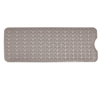BIOS Living - Tapis de baignoire pleine grandeur -Fabriqué en matériau 100 % TPR, ne se fissure pas et ne se décolore pas