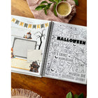 Pomme & Gribouillis - Agenda Enseignants Café 2024-2025 - Anglais-6 colouriages pour vous offrir de petits moments zen