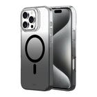 AXS - Crystal Shield Étui D3O fabriqué avec du plastique recyclé MagSafe compatible pour Apple iPhone 16 Pro Max - Fumé Dégradé-Design minimaliste offrant une protection contre les chutes de 6 pieds