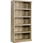 Sauder – Bibliothèque à 5 tablettes, chêne Lintel-Bibliothèque à 5 tablettes au fini chêne Lintel