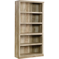 Sauder – Bibliothèque à 5 tablettes, chêne Lintel-Bibliothèque à 5 tablettes au fini chêne Lintel