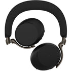 Jabra - Evolve3 75 UC PAD - Noir-Il fonctionne sans fil via Bluetooth 5.3 avec une double connectivité et offre une portée sans fil étendue allant jusqu’à 100 pieds pour des déplacements flexibles lors des appels