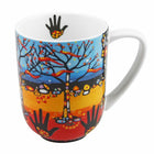 Oscardo - Tasse porcelaine « Remember » de John Rombough - 485 ml-Passe au micro-ondes et au lave-vaisselle - Conçu pour une utilisation quotidienne pratique et un nettoyage sans effort