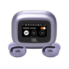JBL - Live Buds 3 Écouteurs intra sans fil avec réduction de bruit - Mauve-Les haut-parleurs dynamiques de 10 mm des JBL Live Buds 3 profitent du Son Signature JBL. Chaque haut-parleur est parfaitement réglé pour fournir des basses profondes, des médiums équilibrés et des aigus raffinés, le tout à n’importe quel niveau de volume. Le Son Spatialisé JBL vous donne l’impression d’être à un concert, car le son peut venir de pratiquement n’importe où autour de vous