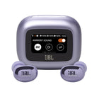 JBL - Live Buds 3 Écouteurs intra sans fil avec réduction de bruit - Mauve-Les haut-parleurs dynamiques de 10 mm des JBL Live Buds 3 profitent du Son Signature JBL. Chaque haut-parleur est parfaitement réglé pour fournir des basses profondes, des médiums équilibrés et des aigus raffinés, le tout à n’importe quel niveau de volume. Le Son Spatialisé JBL vous donne l’impression d’être à un concert, car le son peut venir de pratiquement n’importe où autour de vous