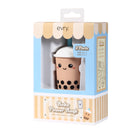 Evry - Chargeur portable 2600 mAh - bubble tea-Ports de sortie USB-A et d'entrée/sortie USB-C