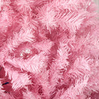 HOMCOM - Sapin de Noël artificiel 5 pi - forme large - rose-Couleur : Rose 