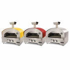 Kucht - Four à pizza portatif au propane pour l’extérieur Napoli - Rouge-Jauge de température. Température maximale de 800 °F