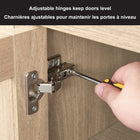 Hudson&Canal - Meuble TV Desmond pour téléviseurs jusqu'à 78" - Chêne clair-10