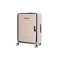 TRAVLR - Valise cabine rigide pliable de 20 pouces - Kaki-La coque rigide est conçue pour se plier de 23 cm à 11 cm par simple clic sur un bouton.