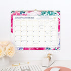 AT-A-GLANCE - Calendrier mural mensuel Emily Ley jardin anglais 2026 - 11 7/8 po H x 14 7/8 po l - bilingue-12 mois : janvier 2026 à décembre 2026