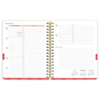 BrownTrout - 2024-2025 Plato Académique Abeilles Occupées Hebdomadaire/Mensuel Planificateur de Bureau - 15.2 x 19.7 cm-Conception Durable - Des pages épaisses et de haute qualité permettent d'éviter l'usure et la déchirure tout au long de l'année
