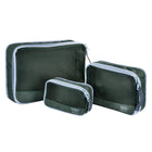 General Supply Goods + Co - Cubes de rangement pour le voyage - Paquet de 3-La fermeture à glissière de compression aide à minimiser le volume dans votre valise