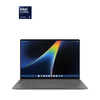 ASUS - 14 po Écran tactile Googlebook - Intel Core Ultra 5-325 - 512 Go SSD - 16 Go de RAM - Système d’exploitation Googlebook - Gris-Affichage : OLED 14.0 WQXGA+(WQ+) 2880X1800 16:10 450 nits (HDR 1000 nits) Anti-reflet DCI-P3 : 100% 