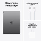 Apple - iPad Air 13 po, Puce M4, Wi-Fi, 128 Go, Gris cosmique-10